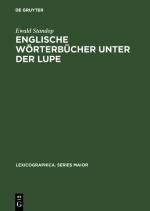 Cover-Bild Englische Wörterbücher unter der Lupe