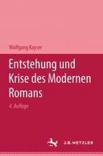 Cover-Bild Entstehung und Krise des modernen Romans