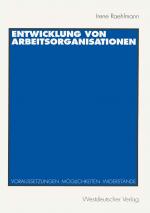 Cover-Bild Entwicklung von Arbeitsorganisationen