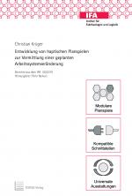 Cover-Bild Entwicklung von haptischen Planspielen zur Vermittlung einer geplanten Arbeitssystemveränderung