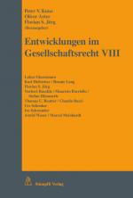 Cover-Bild Entwicklungen im Gesellschaftsrecht VIII