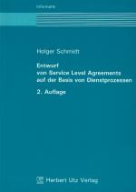 Cover-Bild Entwurf von Service Level Agreements auf der Basis von Dienstprozessen