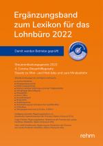 Cover-Bild Ergänzungsband zum Lexikon für das Lohnbüro 2022