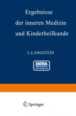 Cover-Bild Ergebnisse der inneren Medizin und Kinderheilkunde