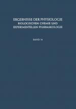 Cover-Bild Ergebnisse der Physiologie, Biologischen Chemie und Experimentellen Pharmakologie