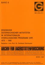 Cover-Bild Ergebnisse österreichischer Aktivitäten im Internationalen Hydrologischen Programm (IHP) 1975-1980