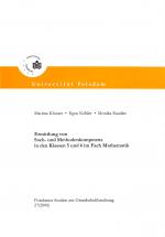Cover-Bild Ermittlung von Sach- und Methodenkompetenz im Fach Mathematik in den Klassen 5 und 6