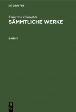 Cover-Bild Ernst von Houwalds: Sämmtliche Werke / Ernst von Houwalds: Sämmtliche Werke. Band 3