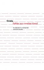 Cover-Bild Errata. Fehler aus zweiter Hand