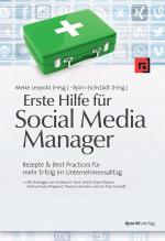 Cover-Bild Erste Hilfe für Social Media Manager