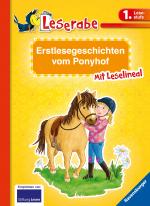 Cover-Bild Erstlesegeschichten vom Ponyhof - Leserabe 1. Klasse - Erstlesebuch für Kinder ab 6 Jahren