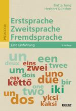 Cover-Bild Erstsprache, Zweitsprache, Fremdsprache
