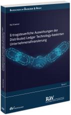 Cover-Bild Ertragsteuerliche Auswirkungen der Distributed Ledger Technology-basierten Unternehmensfinanzierung