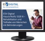 Cover-Bild ESV-Digital Hauck/Noftz SGB IX AI - Rehabilitation und Teilhabe von Menschen mit Behinderungen - Jahresabonnement