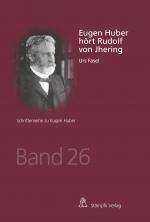 Cover-Bild Eugen Huber hört Rudolf von Jhering