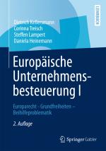 Cover-Bild Europäische Unternehmensbesteuerung I