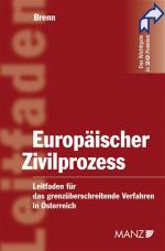 Cover-Bild Europäischer Zivilprozess