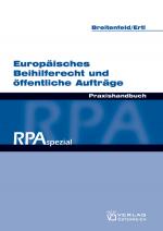 Cover-Bild Europäisches Beihilferecht und öffentliche Aufträge