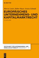 Cover-Bild Europäisches Unternehmens- und Kapitalmarktrecht