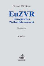 Cover-Bild Europäisches Zivilverfahrensrecht. EuZVR