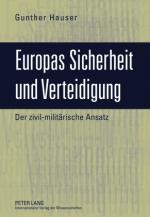 Cover-Bild Europas Sicherheit und Verteidigung