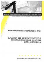 Cover-Bild Evaluation des Kommentieren-Bereichs des Beteiligungsportals des Landes Baden-Württemberg