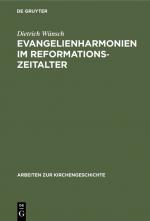 Cover-Bild Evangelienharmonien im Reformationszeitalter