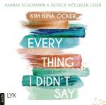 Cover-Bild Everything I Didn't Say