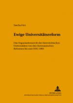 Cover-Bild Ewige Universitätsreform