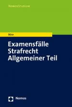 Cover-Bild Examensfälle Strafrecht Allgemeiner Teil