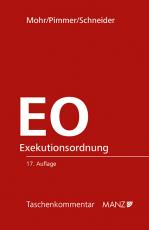 Cover-Bild Exekutionsordnung - EO