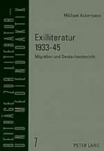 Cover-Bild Exilliteratur 1933-45