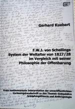 Cover-Bild F.W.J. von Schellings System der Weltalter von 1827/28 im Vergleich mit seiner Philosophie der Offenbarung