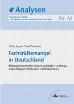 Cover-Bild Fachkräftemangel in Deutschland