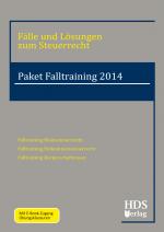 Cover-Bild Fälle und Lösungen zum Steuerrecht / Paket Falltraining 2014