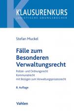Cover-Bild Fälle zum Besonderen Verwaltungsrecht