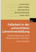 Cover-Bild Fallarbeit in der universitären LehrerInnenbildung
