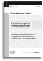 Cover-Bild Fallbearbeitungen im Verfassungsrecht