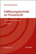 Cover-Bild Falllösungstechnik im Privatrecht Mit Fällen und Lösungen