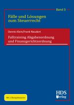 Cover-Bild Falltraining Abgabenordnung und Finanzgerichtsordnung
