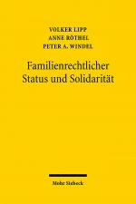 Cover-Bild Familienrechtlicher Status und Solidarität