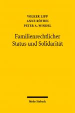 Cover-Bild Familienrechtlicher Status und Solidarität