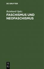 Cover-Bild Faschismus und Neofaschismus