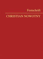 Cover-Bild Festschrift Christian Nowotny