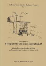 Cover-Bild Festspiele für ein neues Deutschland?
