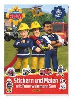 Cover-Bild Feuerwehrmann Sam: Stickern und Malen mit Feuerwehrmann Sam