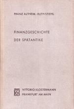 Cover-Bild Finanzgeschichte der Spätantike