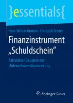 Cover-Bild Finanzinstrument „Schuldschein“