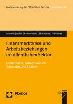 Cover-Bild Finanzmarktkrise und Arbeitsbeziehungen im öffentlichen Sektor