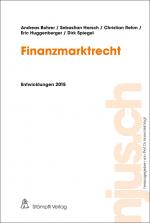 Cover-Bild Finanzmarktrecht
